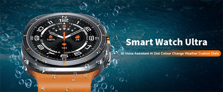 TF7 Ultra Smart Watch Metal Body Fitness Tracker with Call Function & Long Battery Life - Amazorio