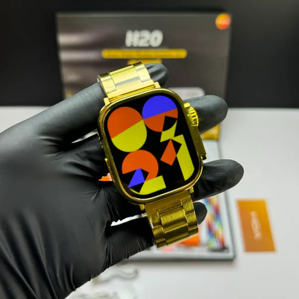 H20 Ultra Smartwatch 10 In 1 + Free Airpods Long Battery - Amazorio