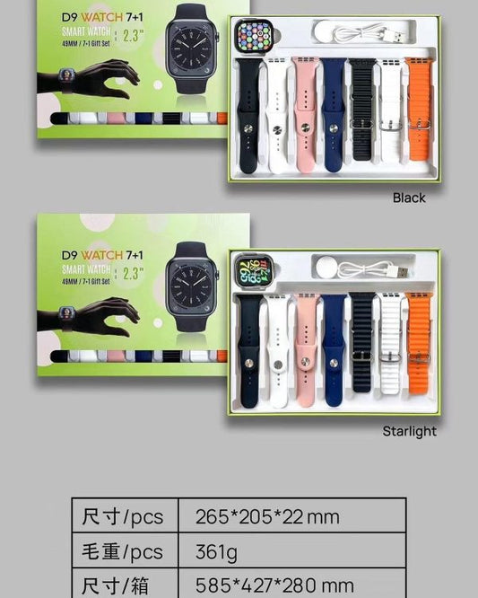 D9 Ultra Smart Watch Series 9 – 2.09″ – Sport, Fitness, Bluetooth Call Smartwatch For Men Women (random Color) - Amazorio