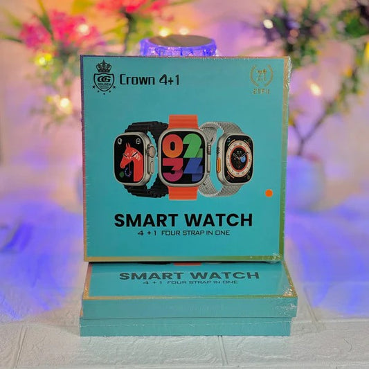 4 In 1 Ultra Smart Watch With Emulated Display (random Color) - Amazorio